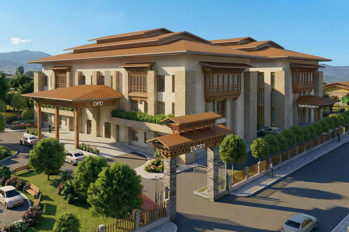 Hospital Architect Bhutan